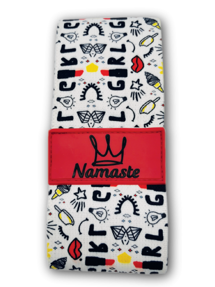 Namaste Designer Series Booty Band - Girl Power Edition - HEAVY Resistence Namaste Designer Series Booty Band - Girl Power Edition - HEAVY Resistence